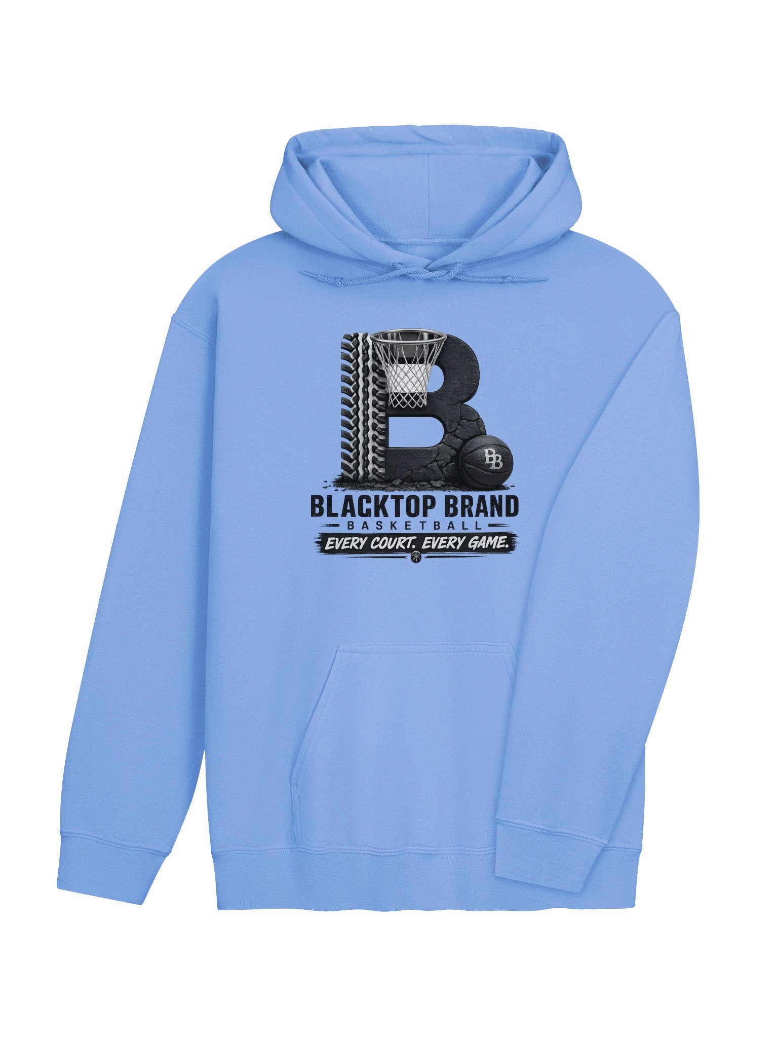 Blacktop Brand Basketball Hoodie product image (4)
