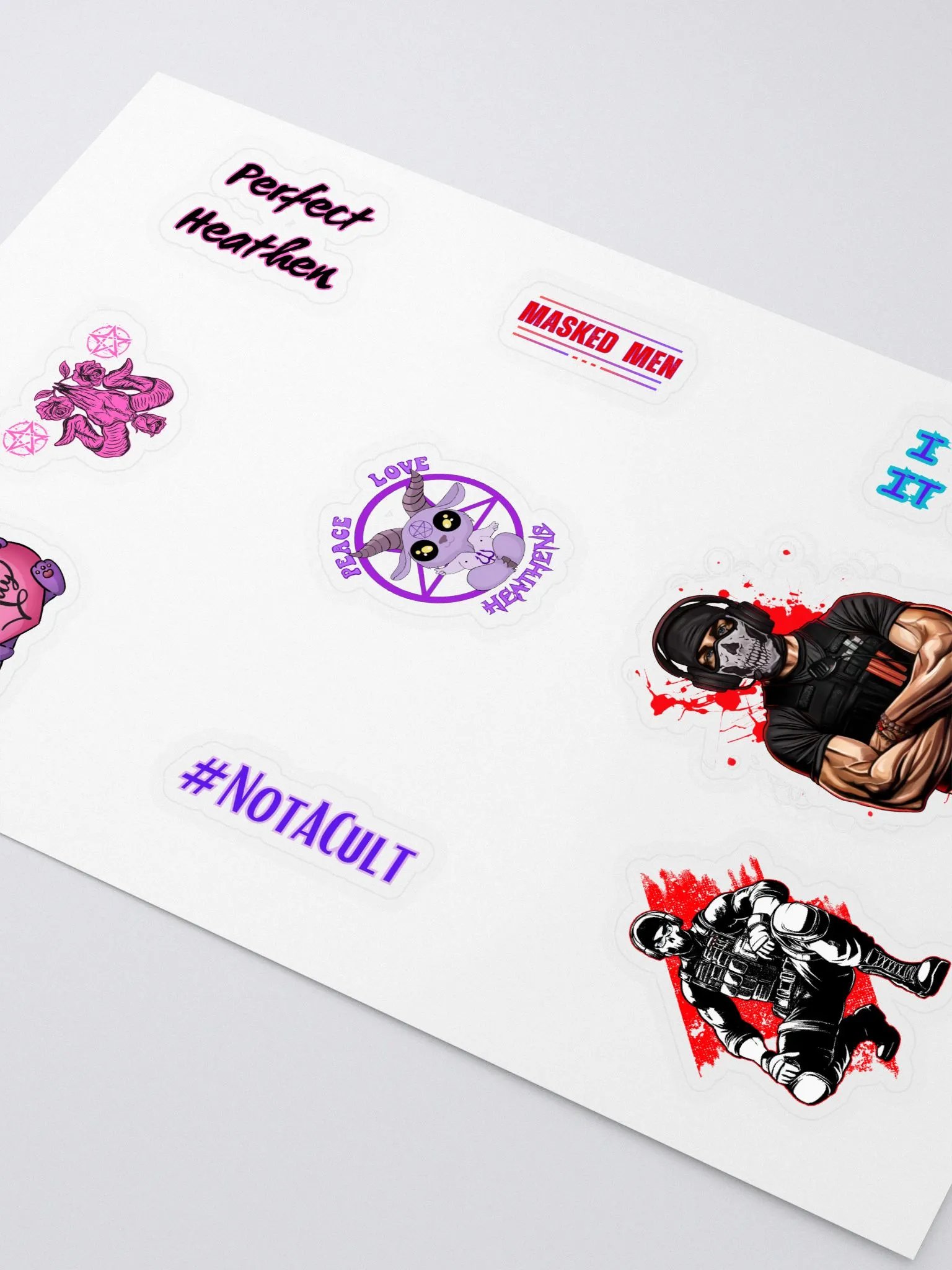 Heathen Sticker Sheet Part 2 product image (3)