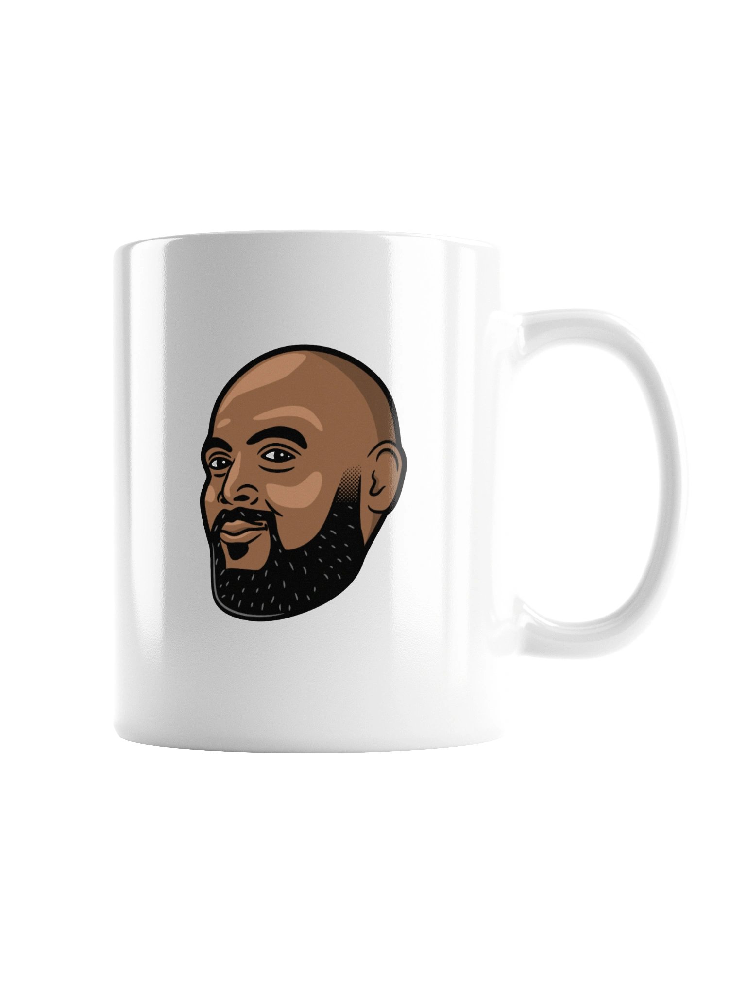 J. Moore's White Glossy Mug product image (4)