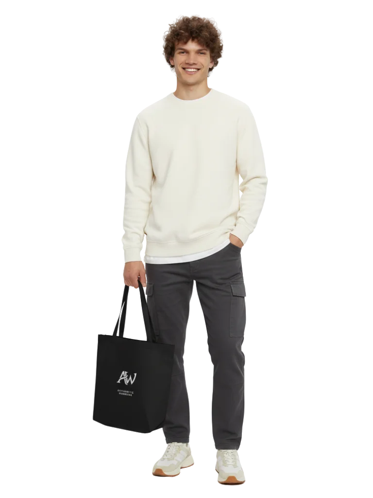 Eco-Friendly Organic Cotton Tote Bag | Reusable Shopping & Everyday Carry Bag product image (1)