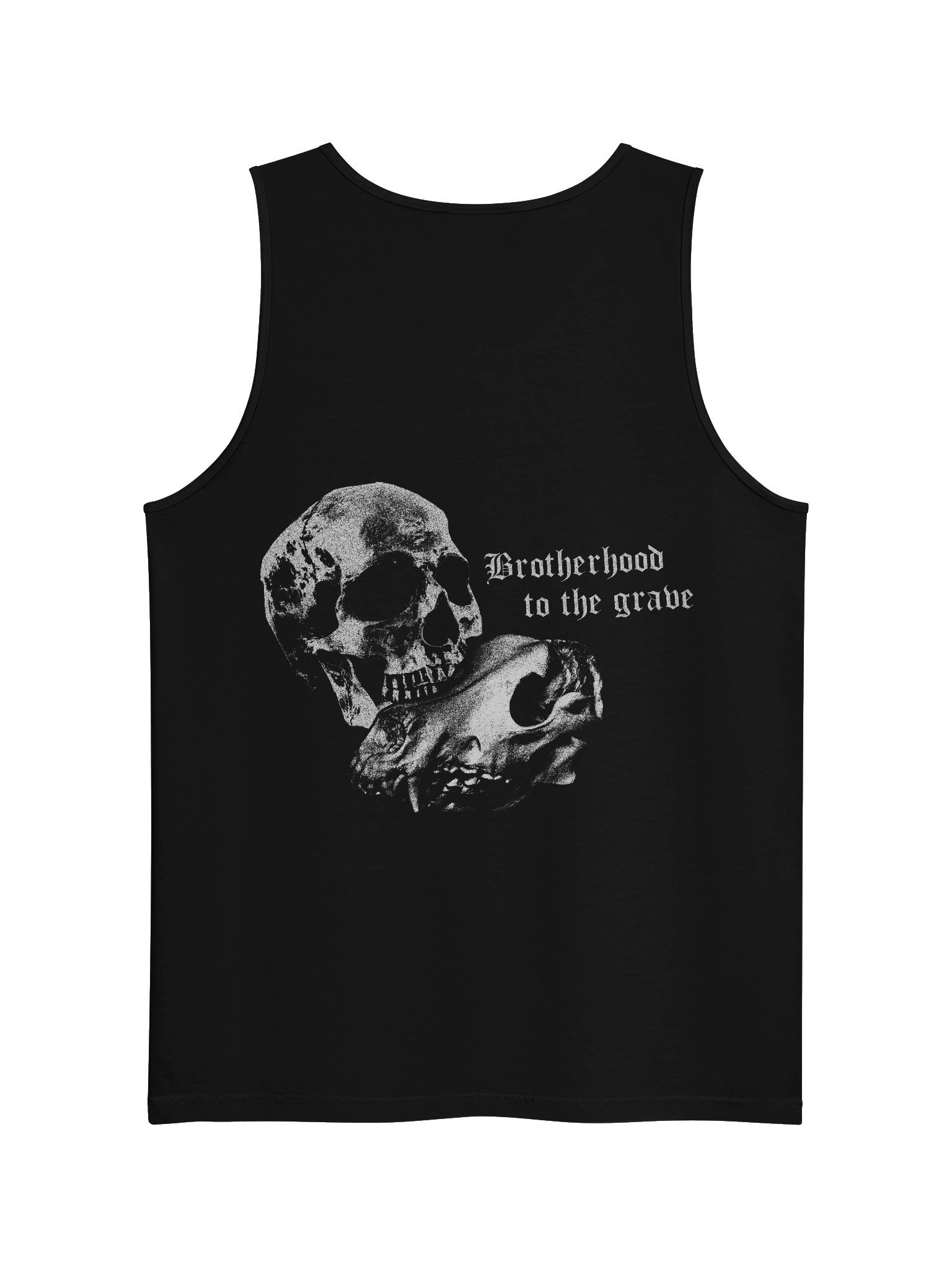 "BROTHERHOOD TO THE GRAVE" TANKTOP BACKPRINT product image (2)