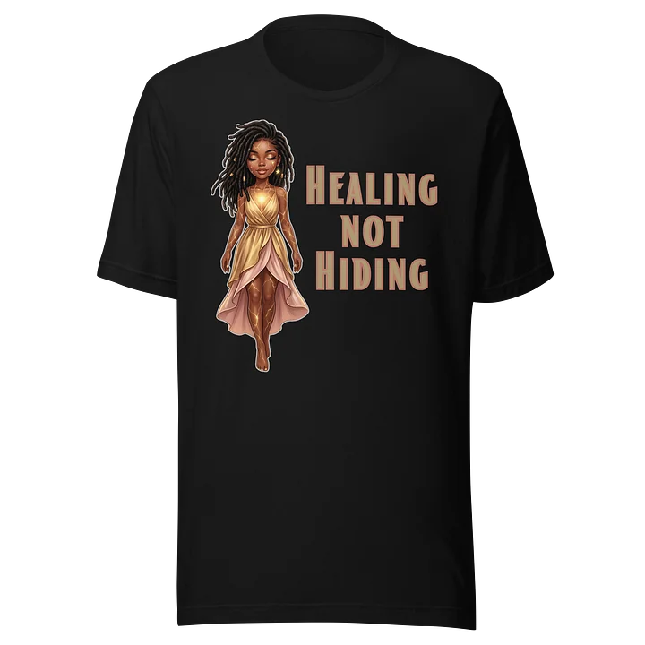 Healing Not Hiding Flowy T-Shirt product image (1)