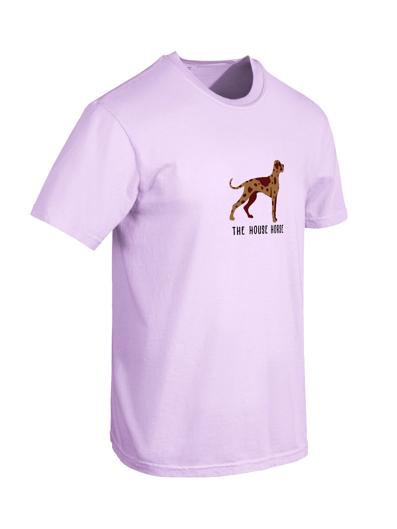The House Horse T-Shirt(Embroidered) of a Great Dane(Chocolate Merle) product image (9)