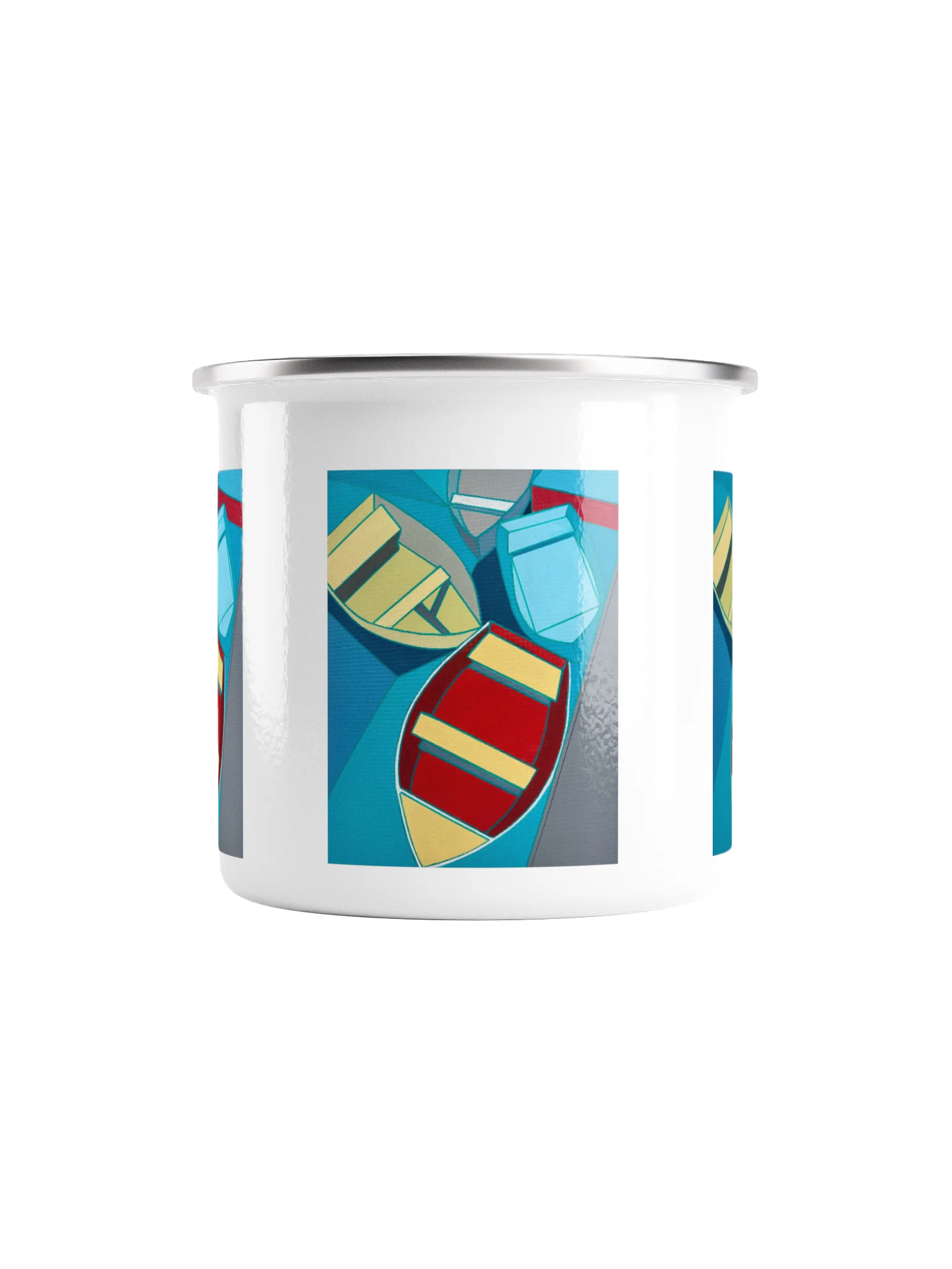 Enamel Rowboat Mug product image (2)