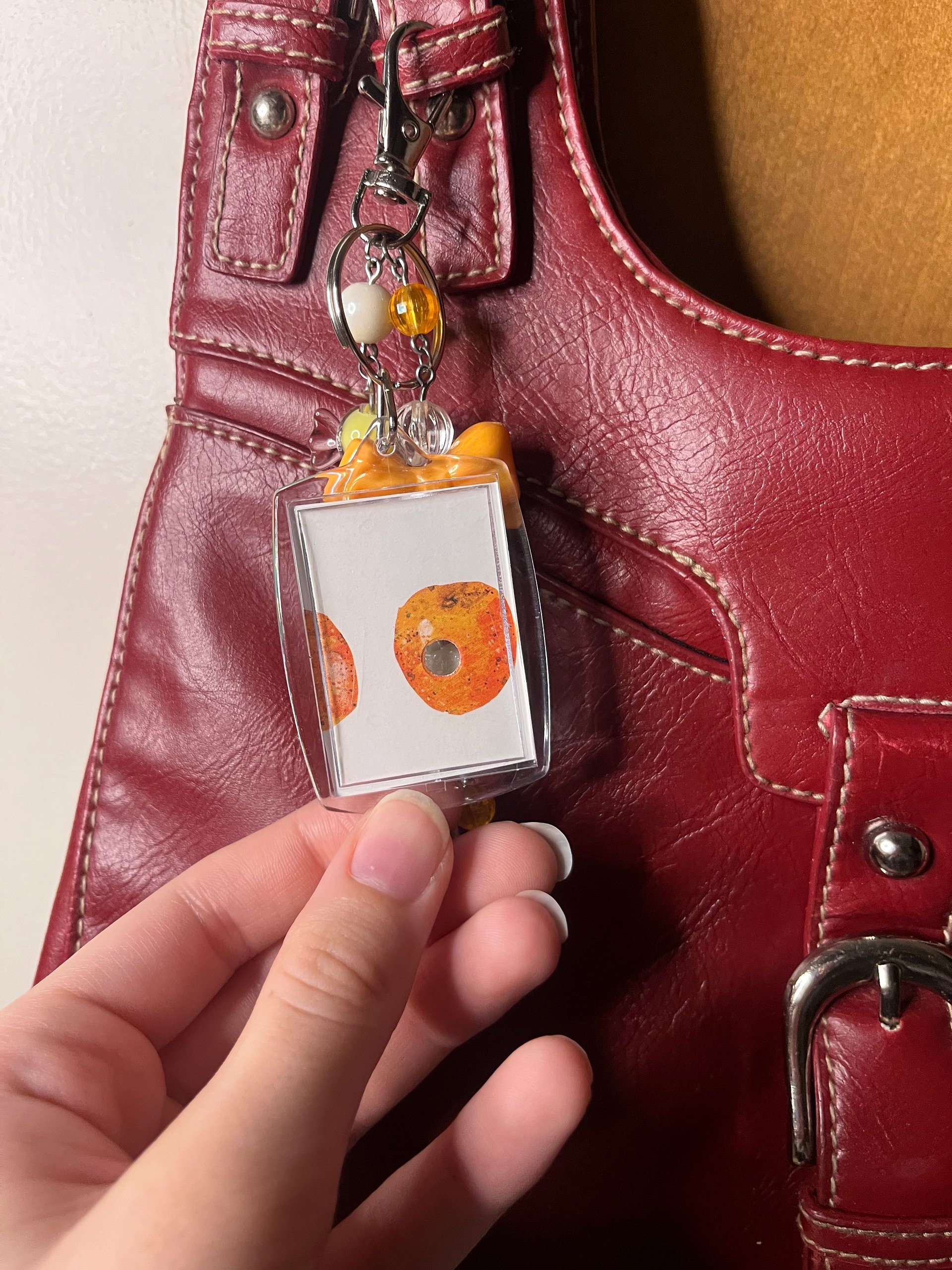 The Caterpillar’s Peaches & Pickles Deluxe Bag Charm product image (4)