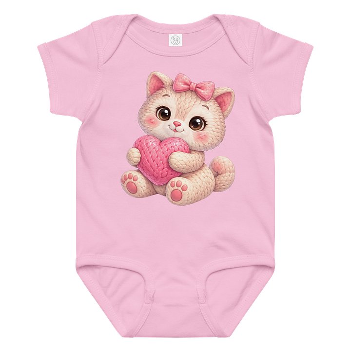 Sweetheart Kitten Baby Bodysuit product image (1)