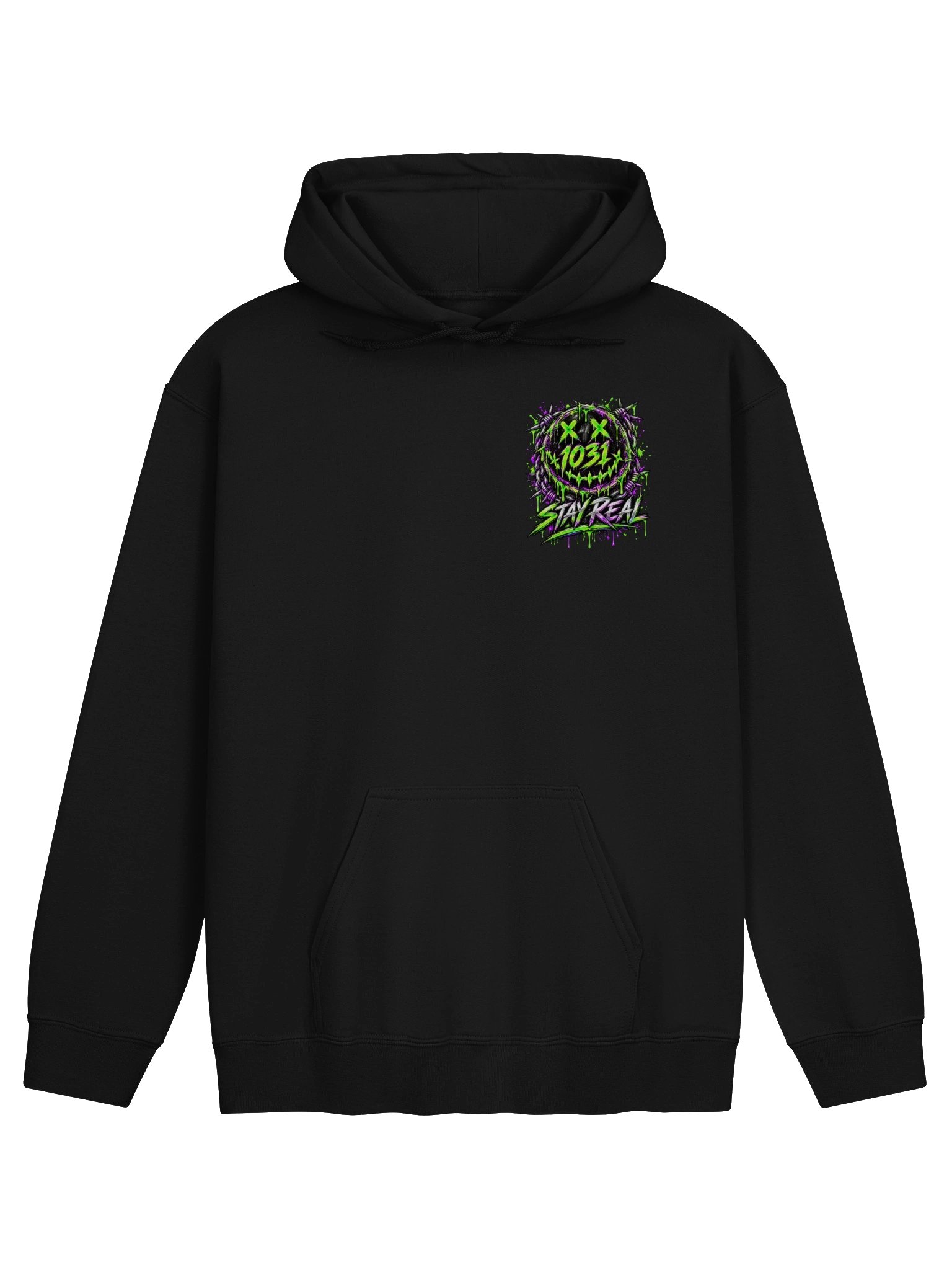 LOCALLY HATED STAY REAL HOODIE product image (2)