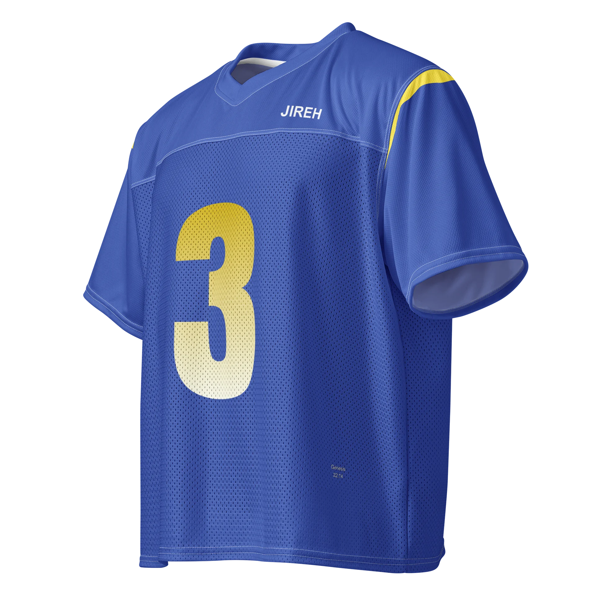 Jireh Jersey - Blue (LA Rams) | John 1:1 Co. product image (2)