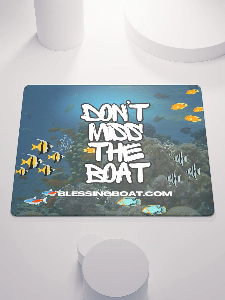 Blessing Boat Mousepad product image (1)