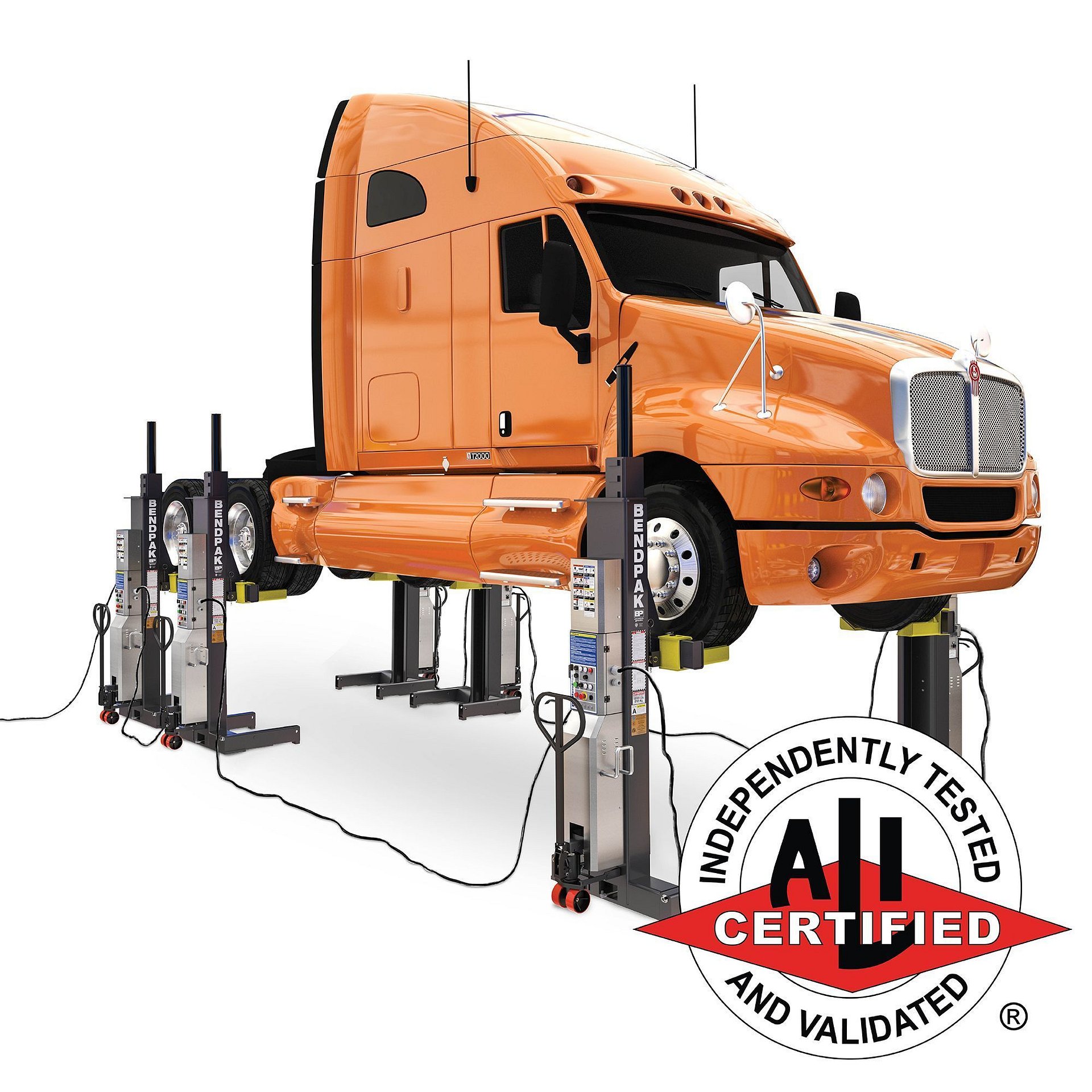 BendPak PCL-18B Mobile Column Lift System - Set of 6 - 108,000-Lb Capacity product image (9)