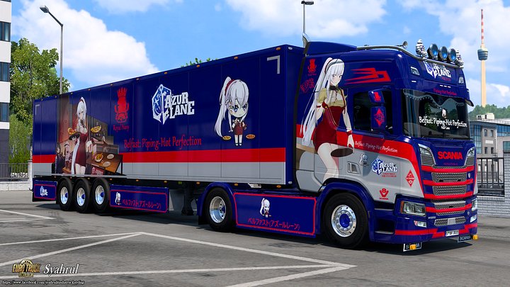 [ETS2] HMS Belfast (Piping-Hot Perfection) - Azur Lane [Combo Skin] product image (1)