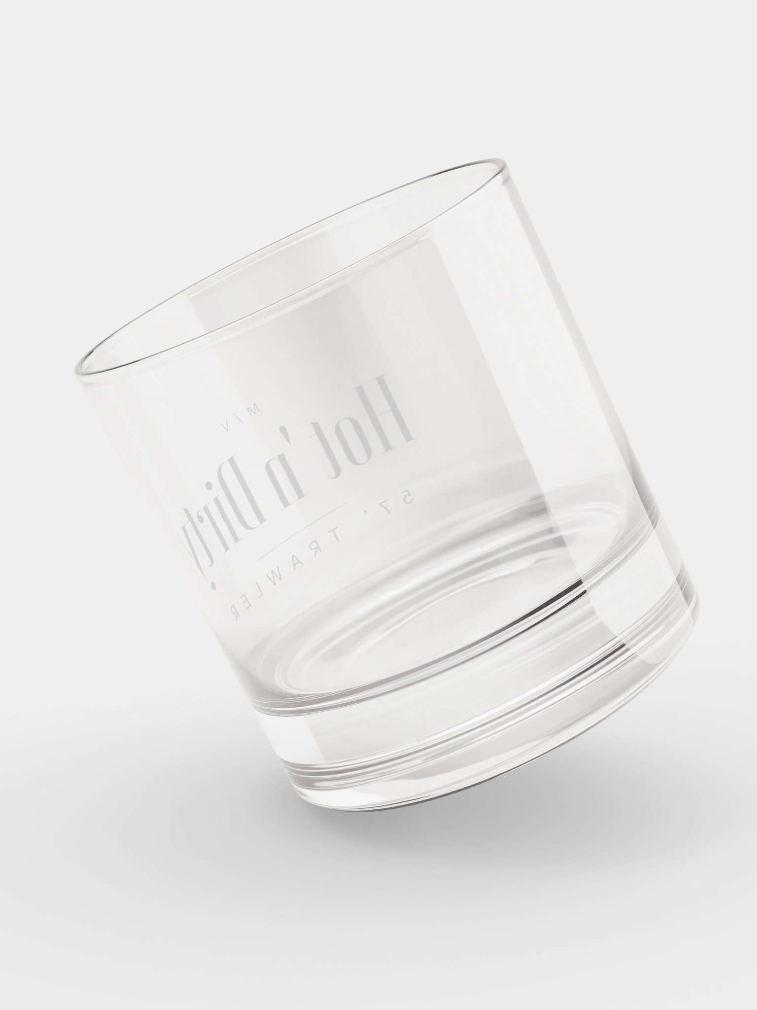 M/V Hot 'n Dirty Rocks Glass product image (7)