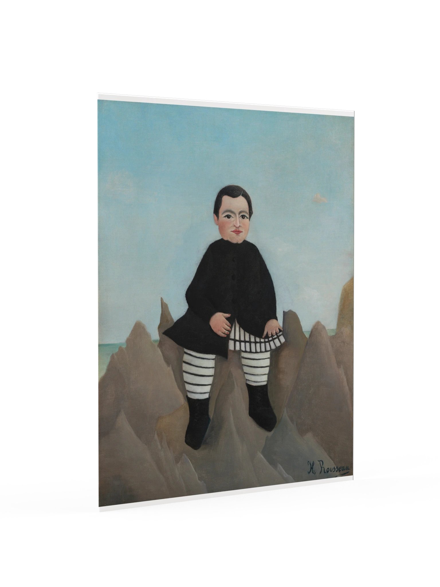 Henri Rousseau, Boy on the Rocks (1895–1897) Fine Art Print product image (16)