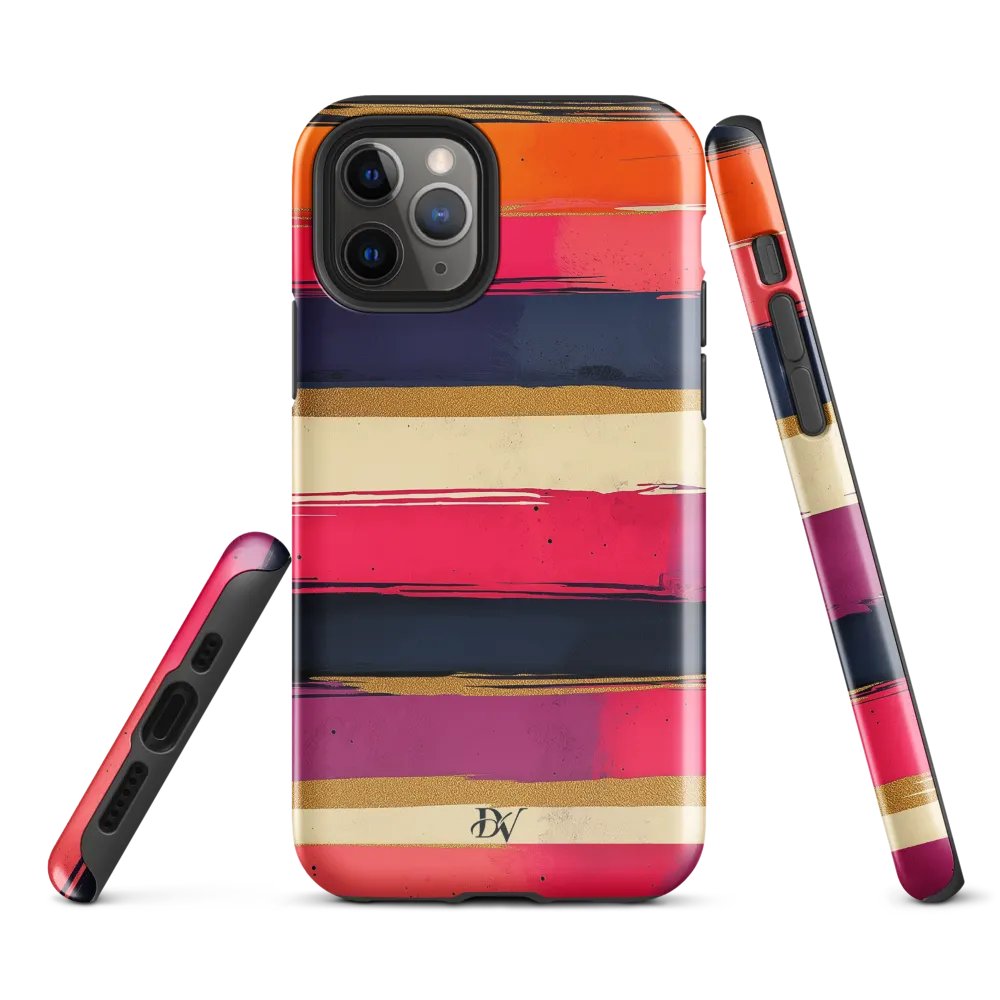 Sunset Stripes iPhone Case product image (1)