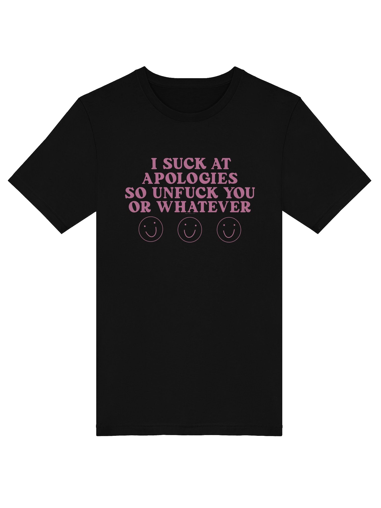 [BJ Designs] Suck Apologies Unisex Graphic Tee product image (5)