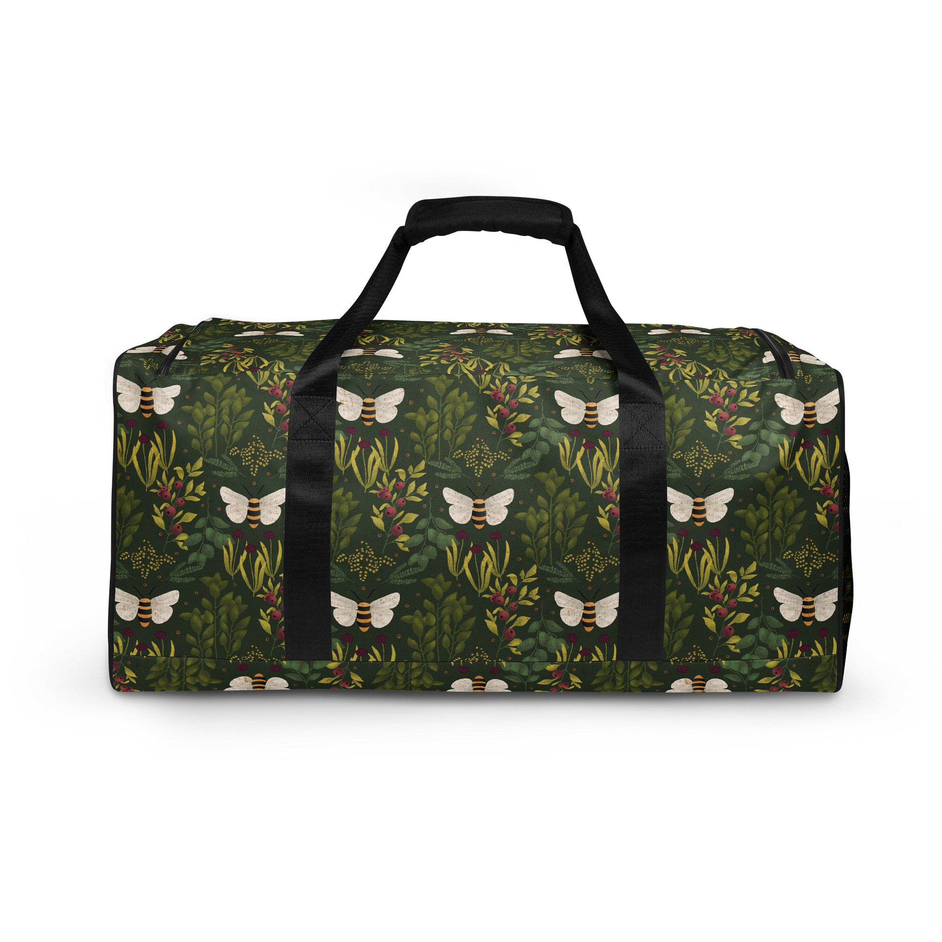Bees and Foliage Duffel Bag product image (4)