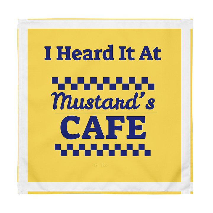 Mustard's Diner Napkins product image (2)