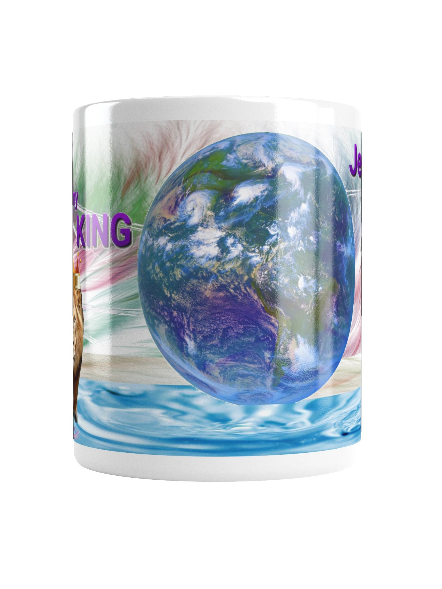 Jesus is my KING - Mug - White product image (6)