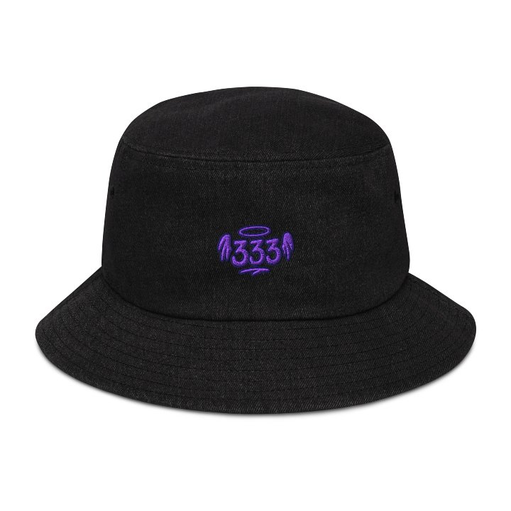 Halo Wings 333 Denim Bucket Hat product image (1)