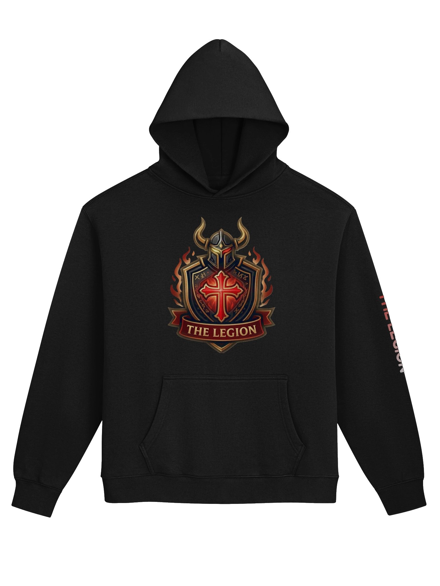 The Legion Horned Cross Oversized Hoodie product image (7)