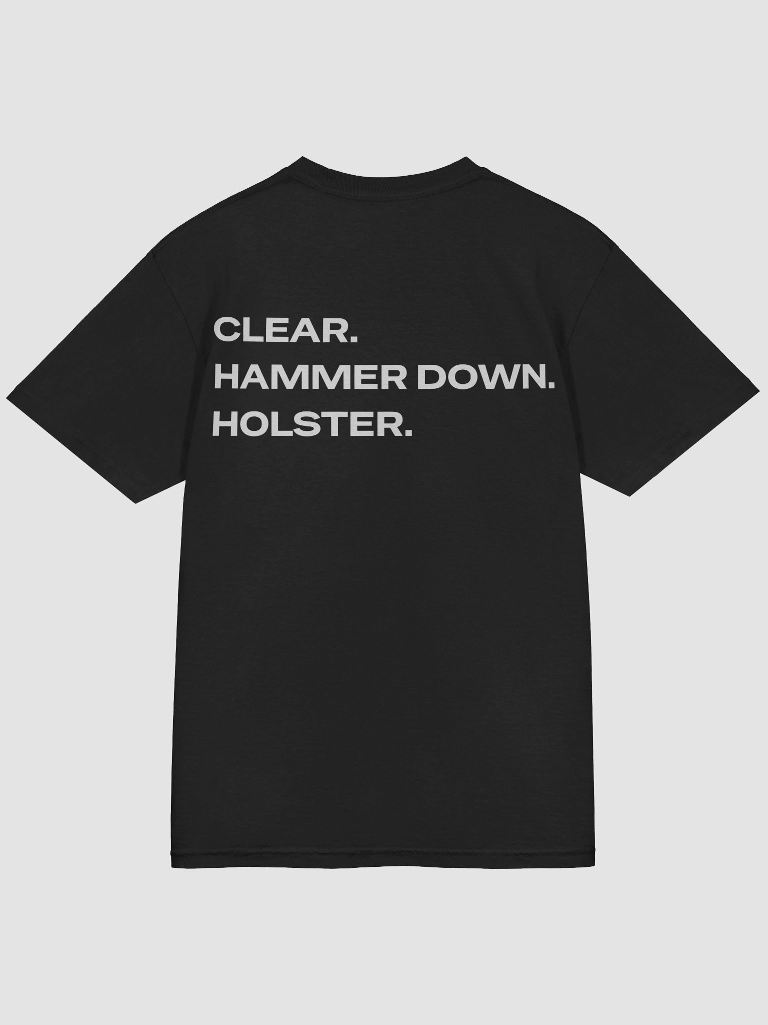CLEAR. HAMMER DOWN. HOLSTER. product image (4)