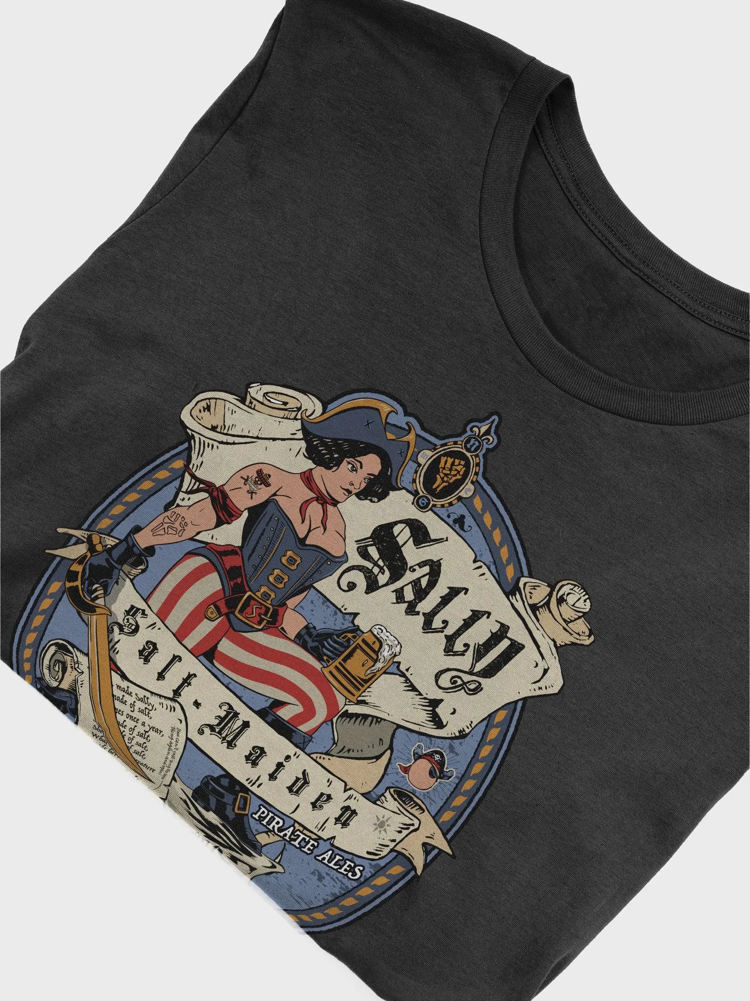 SALLY THE SALT MAIDEN TEE BLUE product image (5)