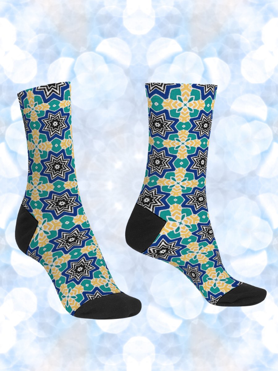 Stellar Symmetry Crew Socks product image (1)