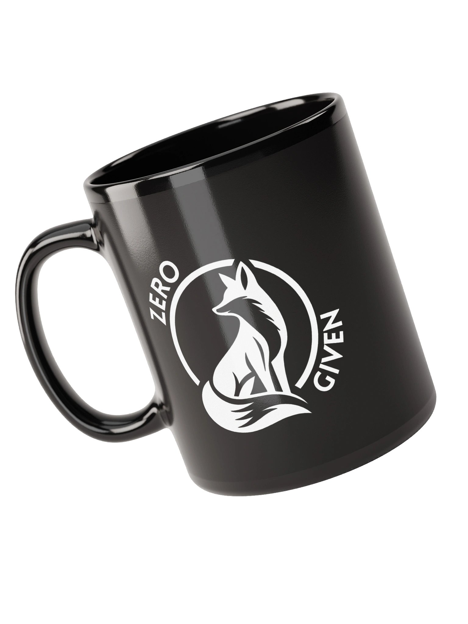 Zero Fox Given Glossy Black Mug product image (3)