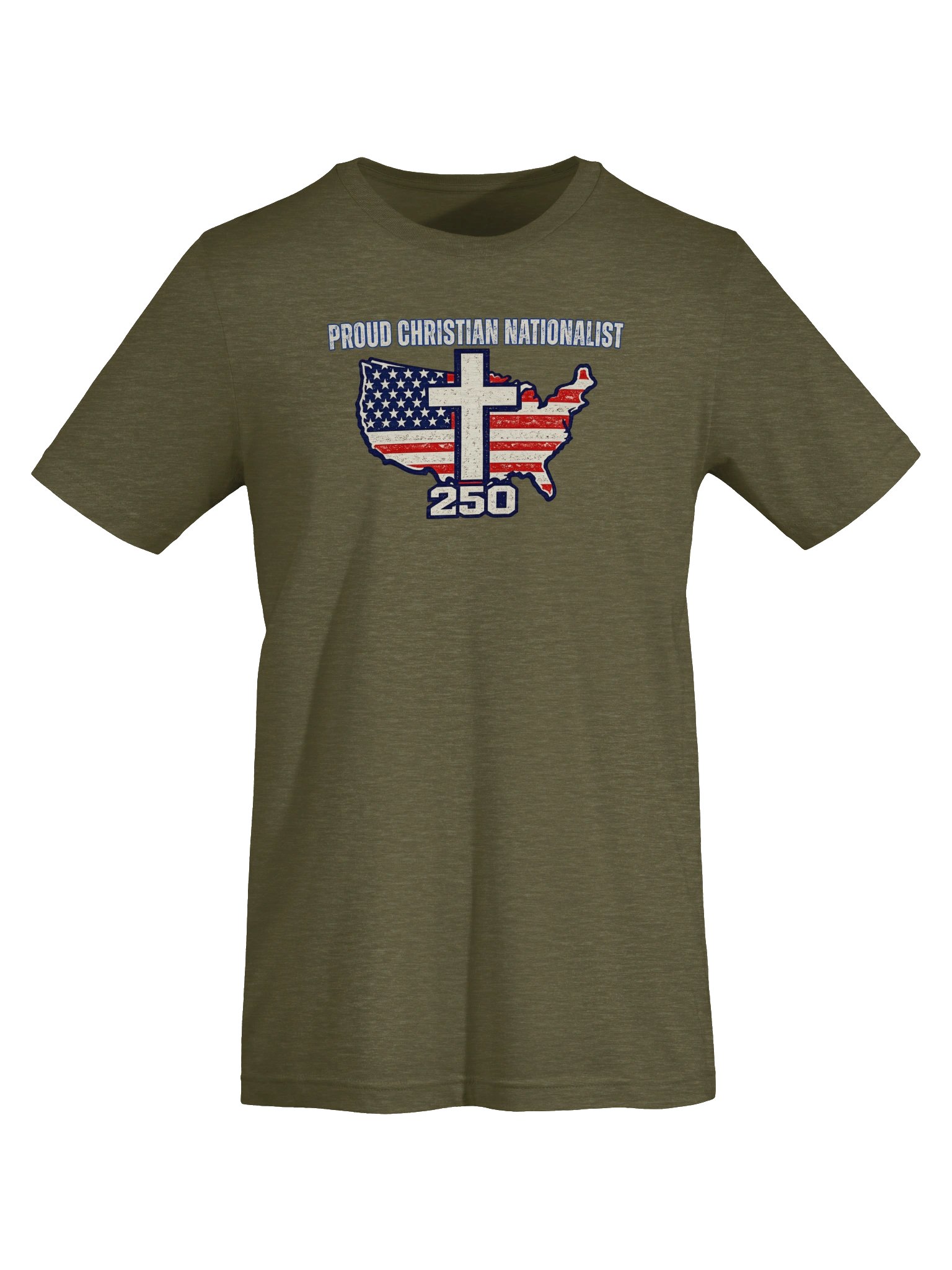 Proud Christian Nationalist - T-shirt product image (15)