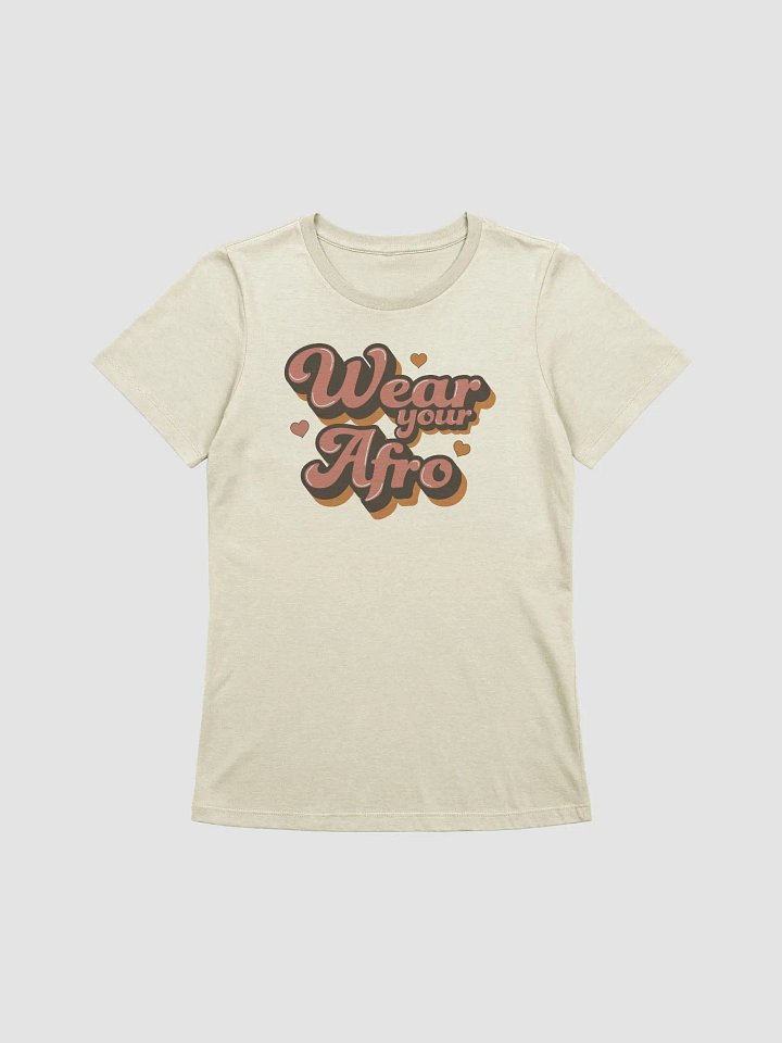 Wear Your Afro Tee (relaxed fit) product image (13)