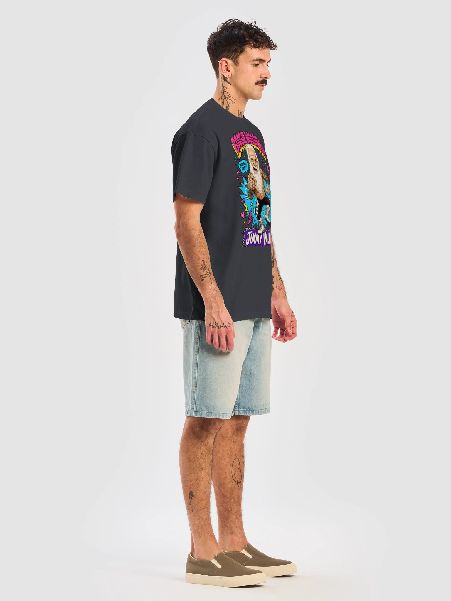 JIMMY VALIANT RETRO STREETWEAR TEE product image (7)