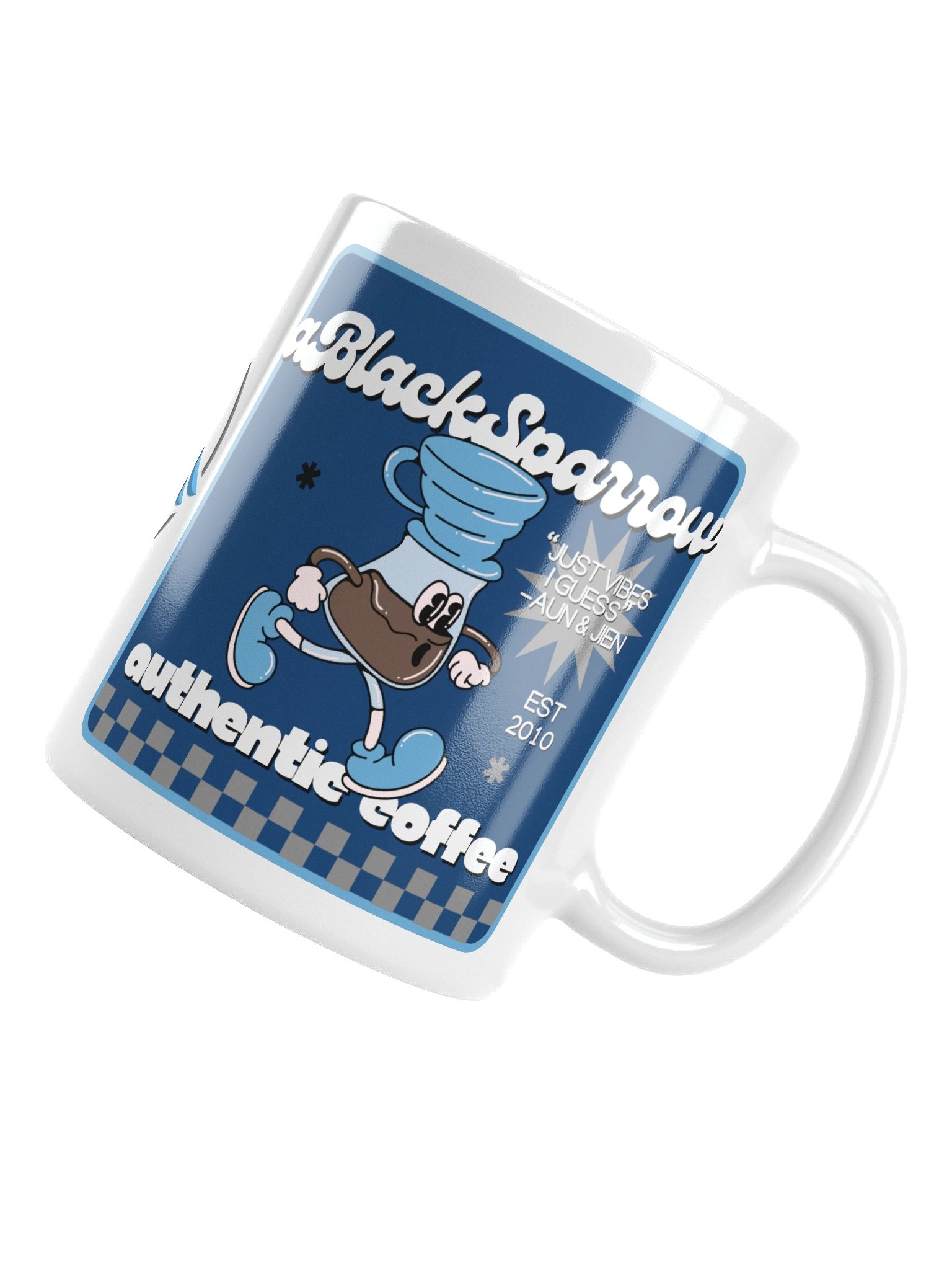 Sparrow is a coffee implement, apparently Mug product image (10)