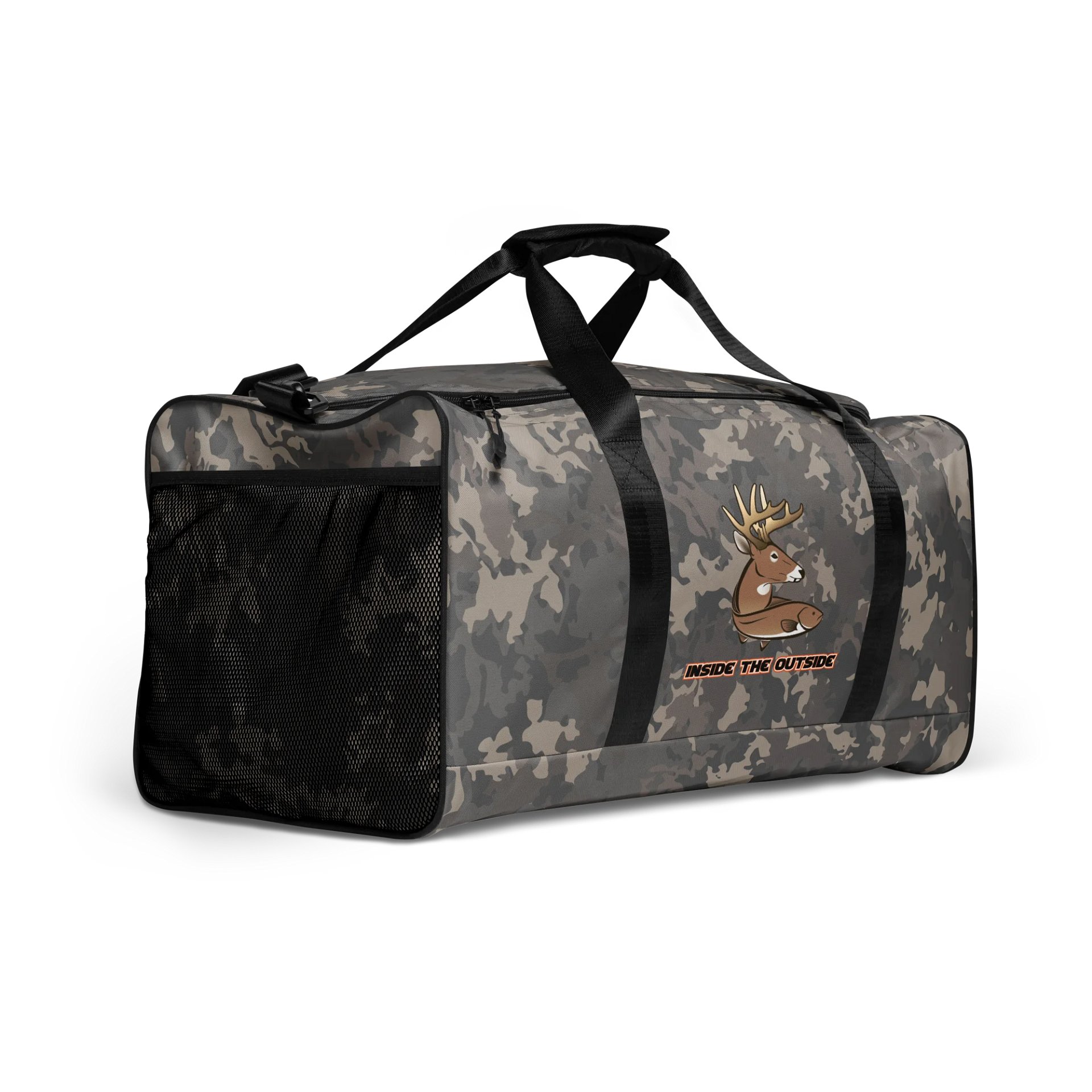 Custom Camo W/ Brown Duffle Bag product image (2)