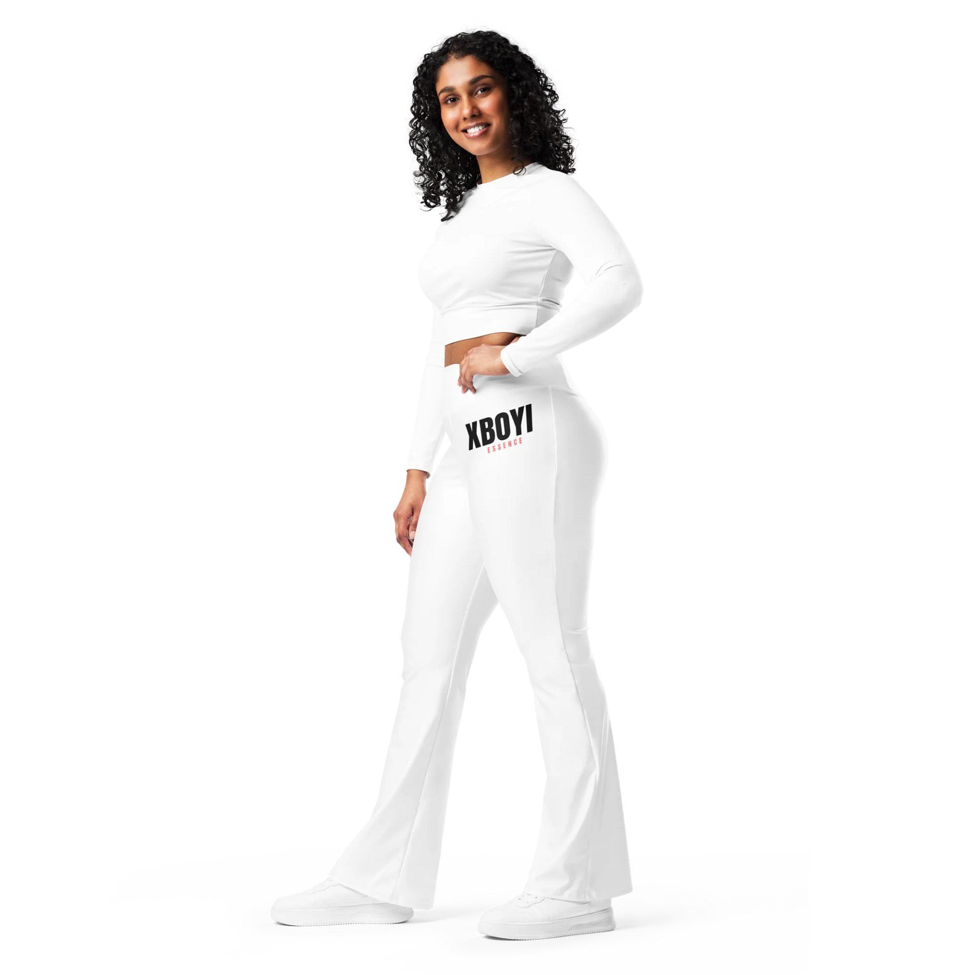 XBOYI ESSENCE – Flare Leggings (All-Over Print) product image (2)