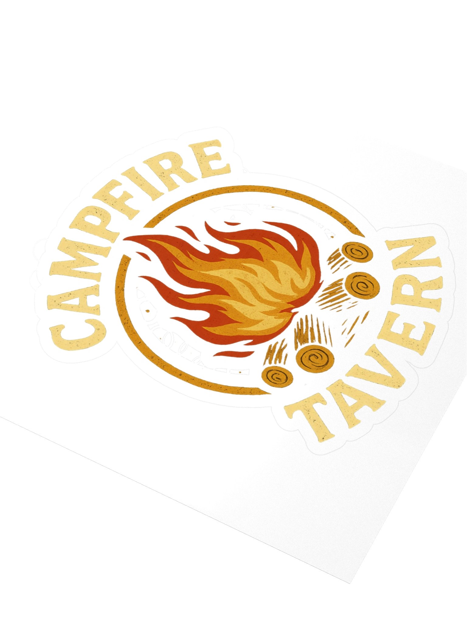 Campfire tavern | Kiss cut sticker product image (3)