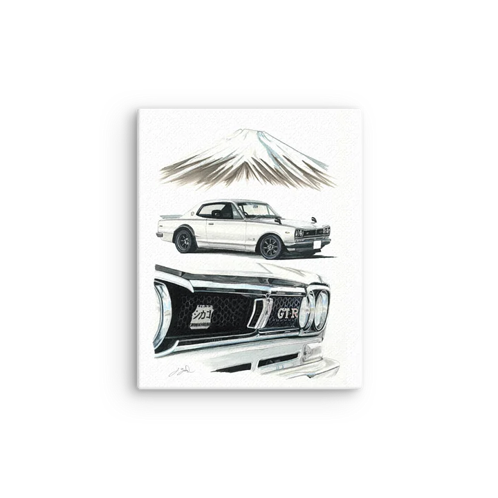 Jap Car Canvas Print product image (12)