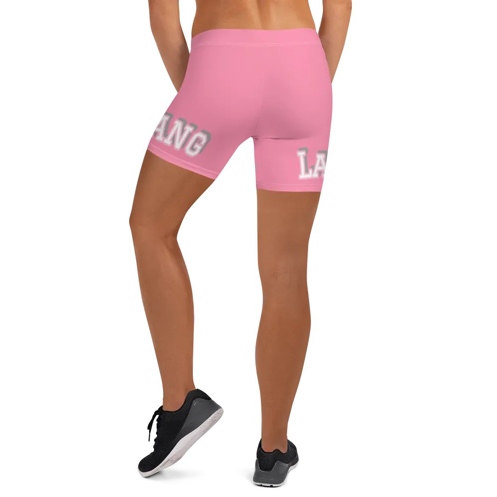 Lang Lang - Infamous Pink Yoga Shorts product image (7)