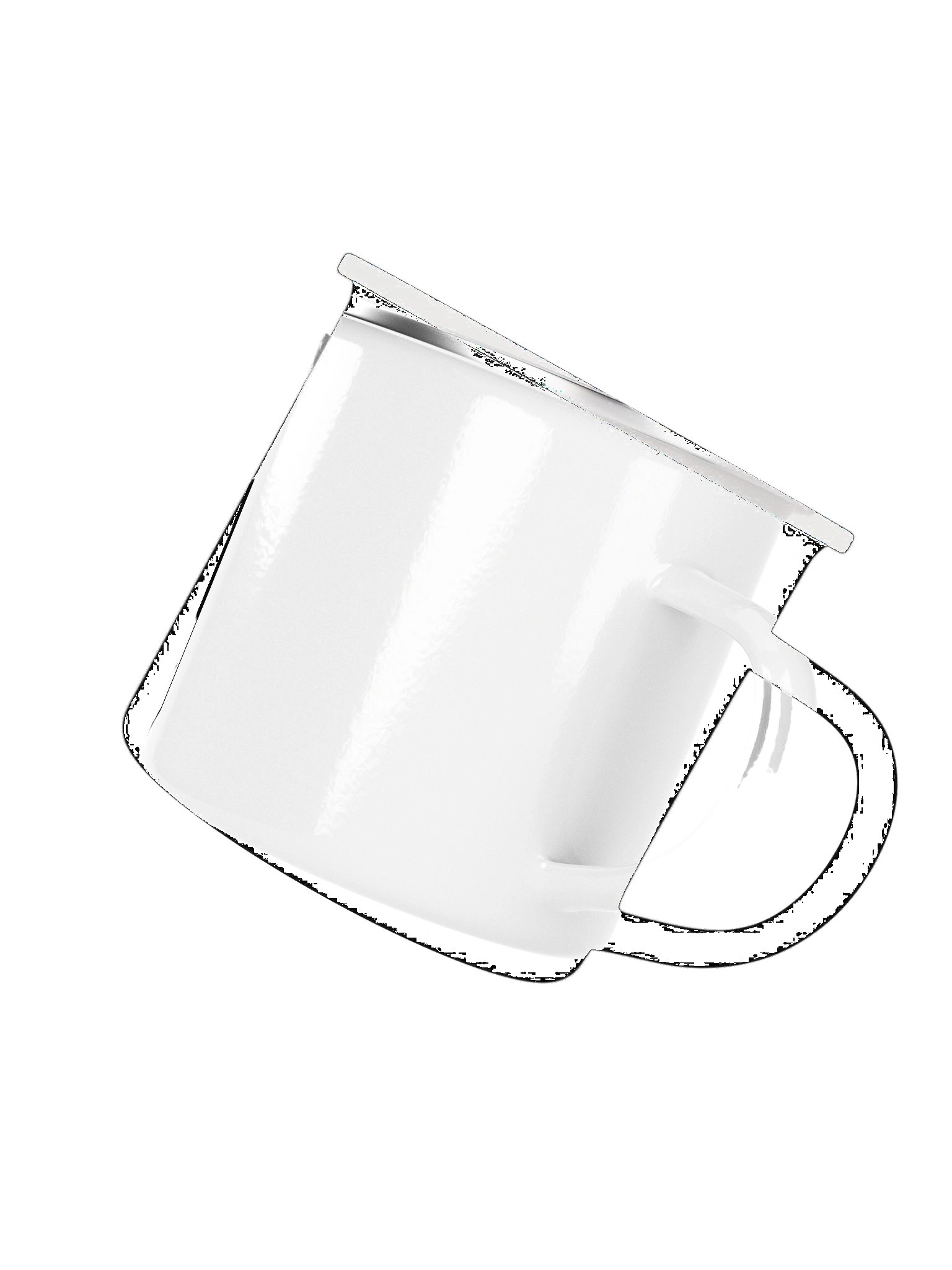 Traveler not a Tourist | Enamel Camping Mug product image (5)