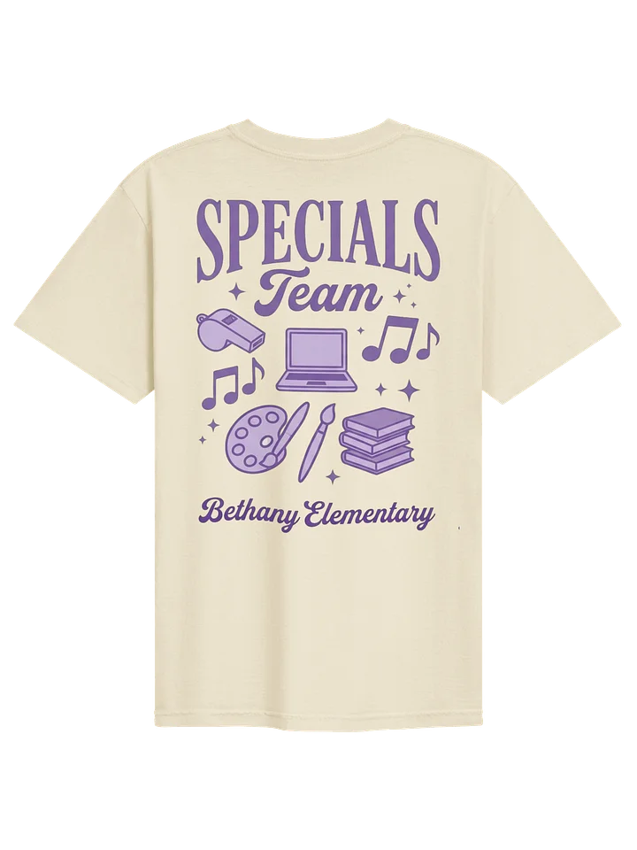 Bethany Specials Teacher Cream Purple Text - Hixon product image (2)