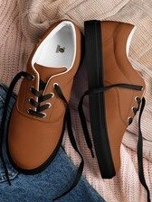 LM Origin™ Claymore Brown Sneakers | Unisex Canvas Shoes product image (3)