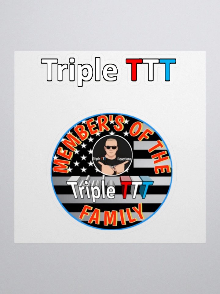 Triple TTT Members Sticker product image (1)