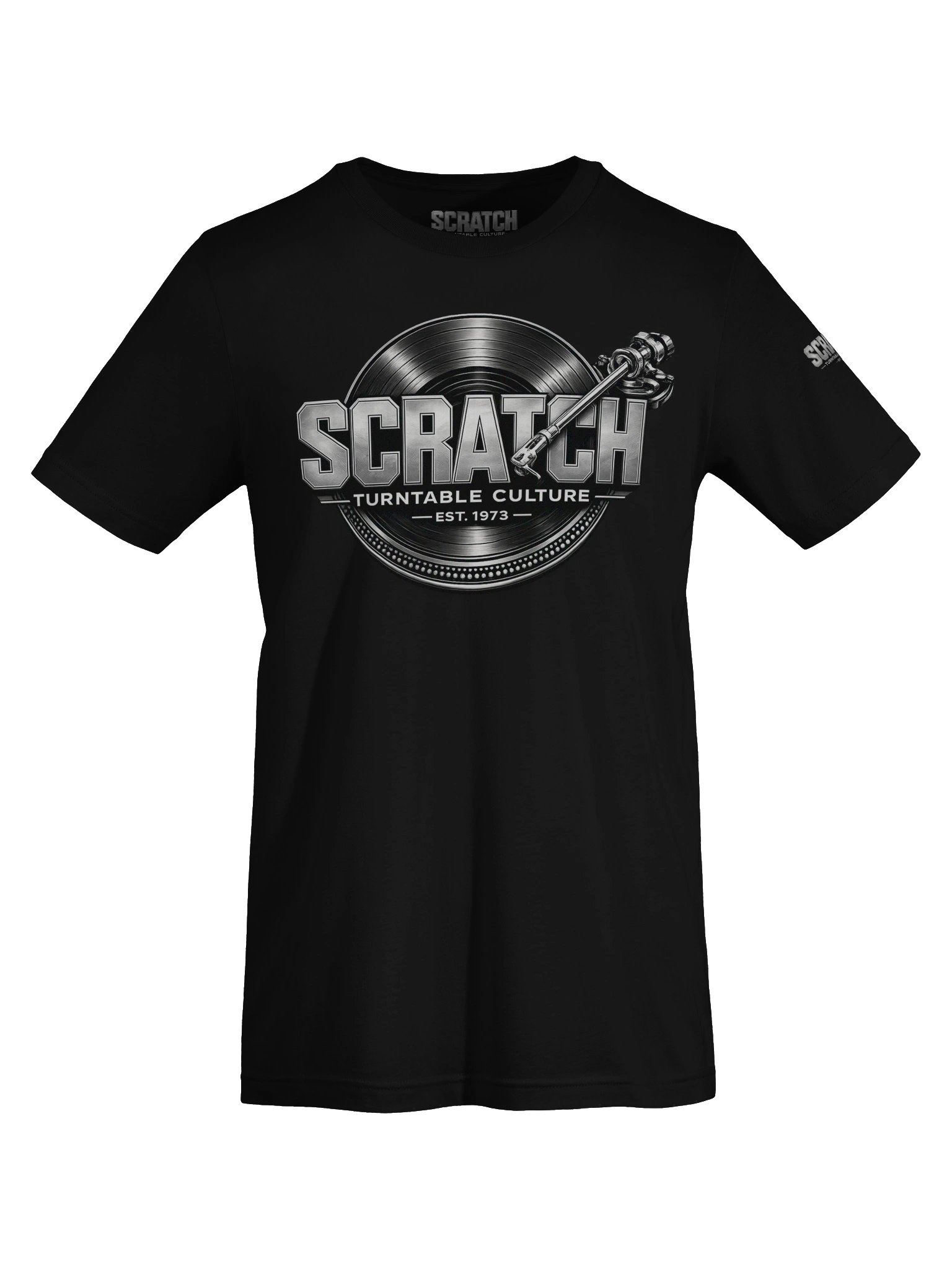 Scratch – EST. 1973 T-Shirt | Turntable Culture Apparel product image (43)