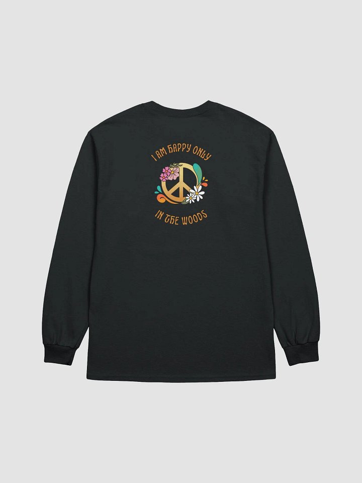 Happy in the Woods ultra cotton long sleeve t-shirt. product image (2)