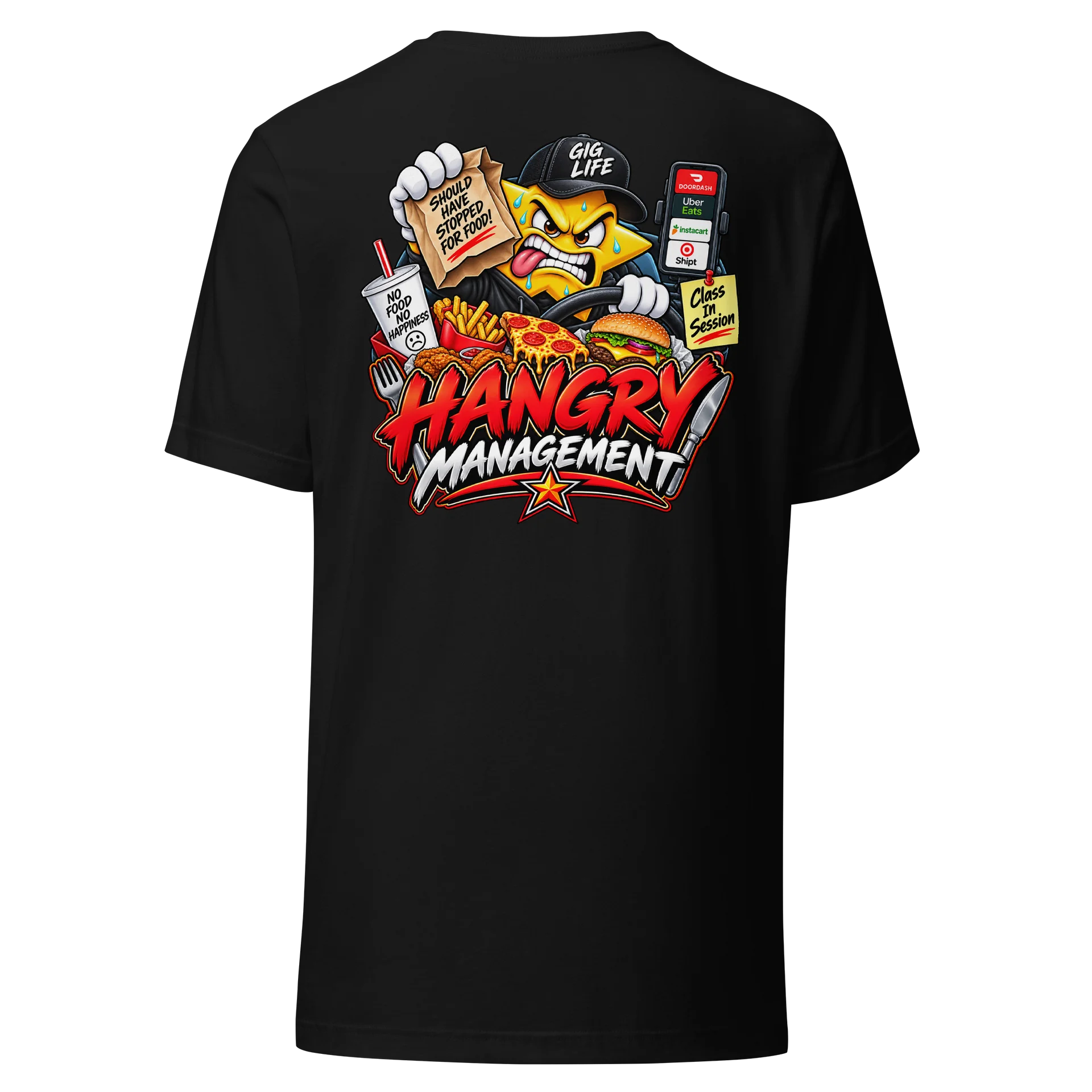 Hangry Management – Gig Worker Tee product image (5)