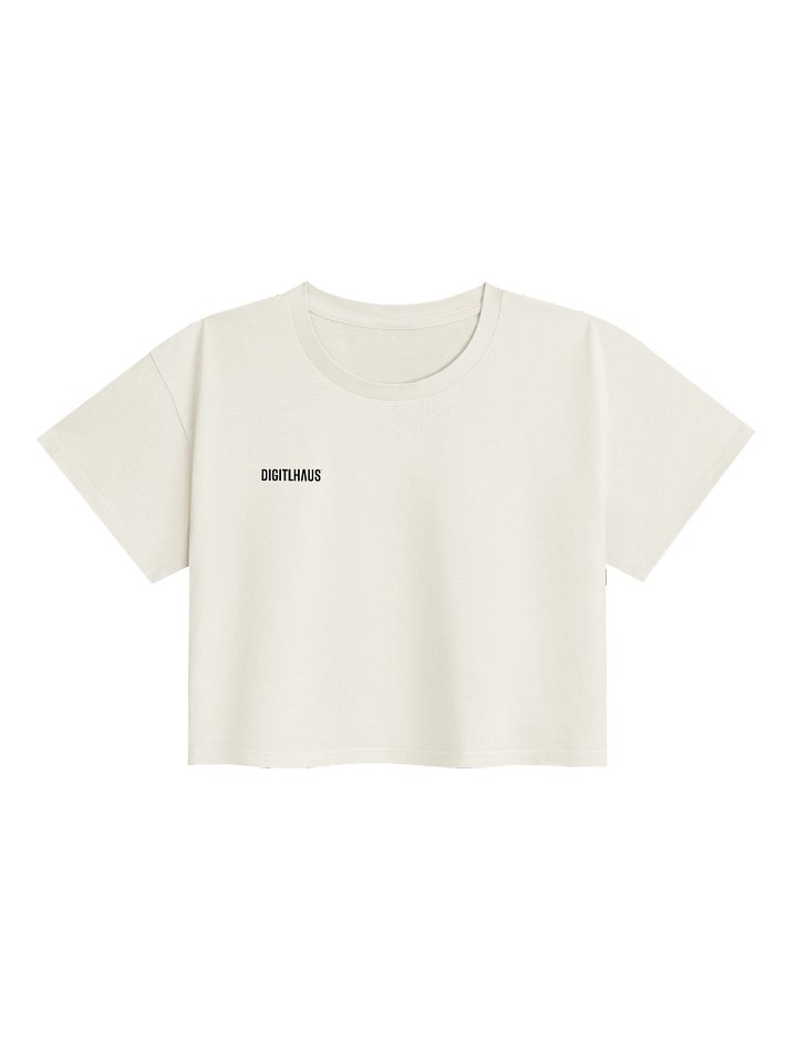 DigitlHaus Agency Women's Crop - Cream product image (1)
