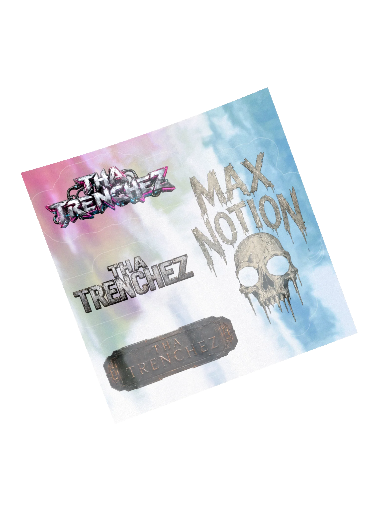 Tha Trenchez Holographic stickers product image (14)