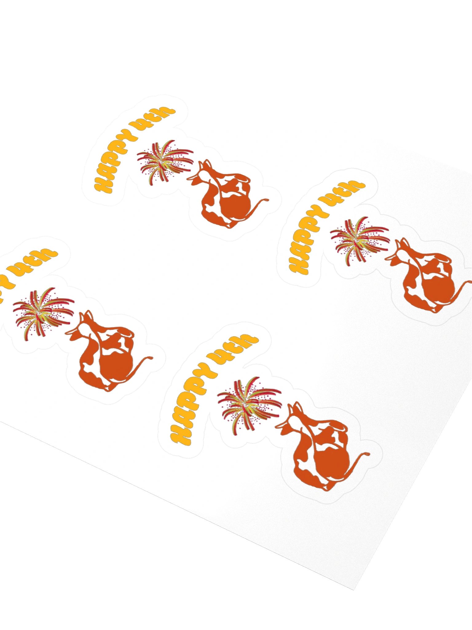 Happy 4th - Sticker product image (3)