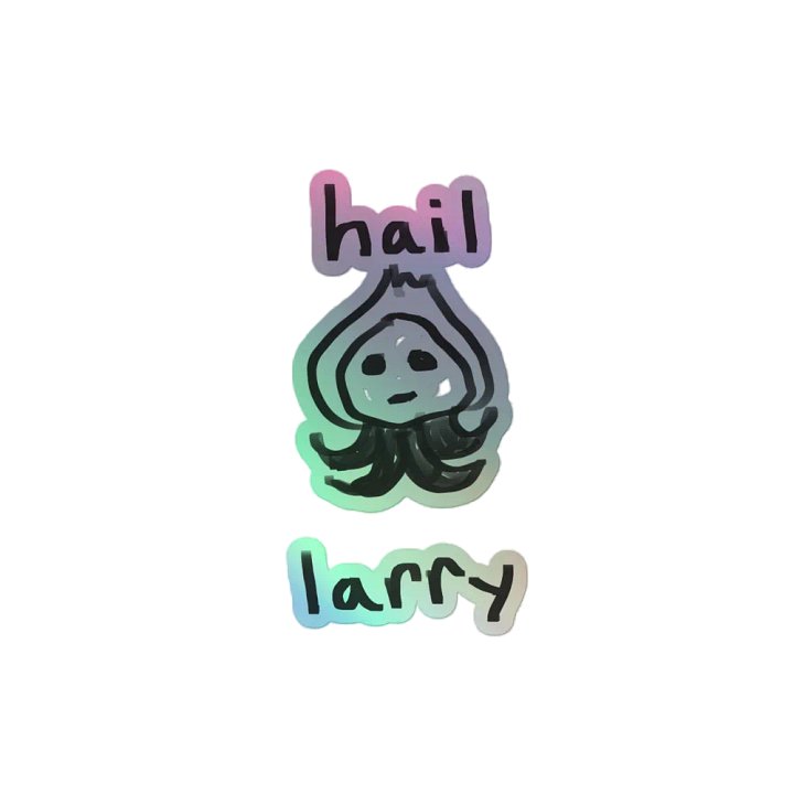Hail Larry sticker product image (2)
