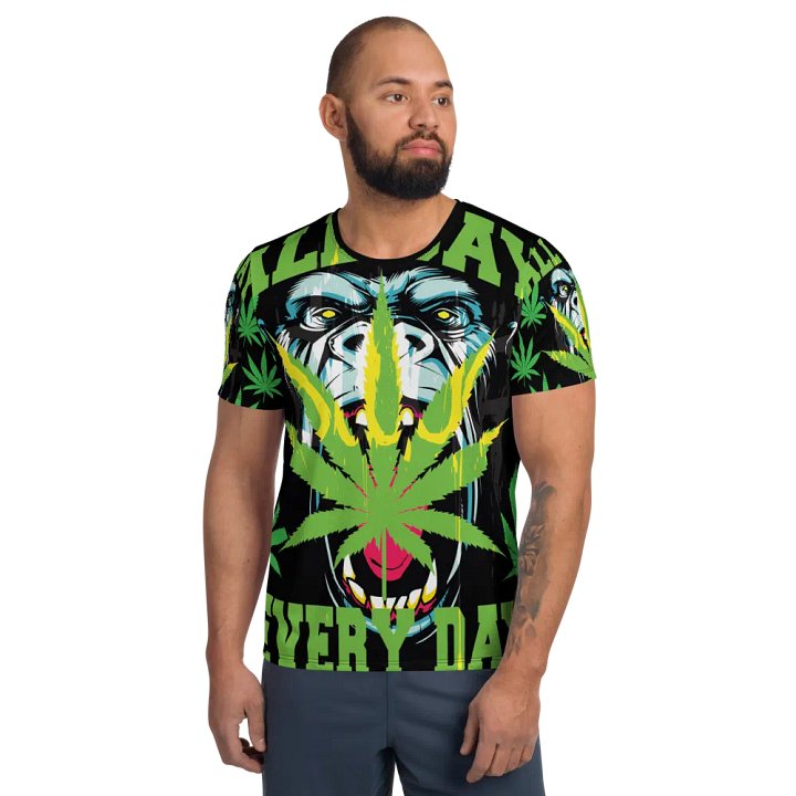 Gorilla Warfare | All-Over Print Athletic T-Shirt product image (1)