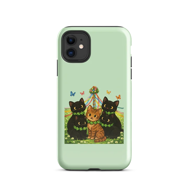 Cat brigade spring Tough iPhone® Case product image (2)